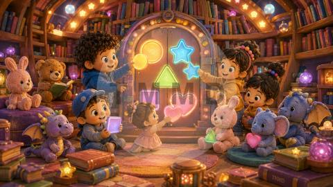 La biblioteca secreta de peluches parlantes
