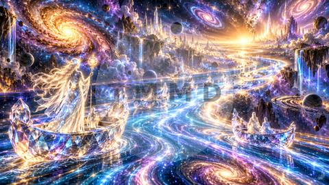 Universal River of Luminous Souls