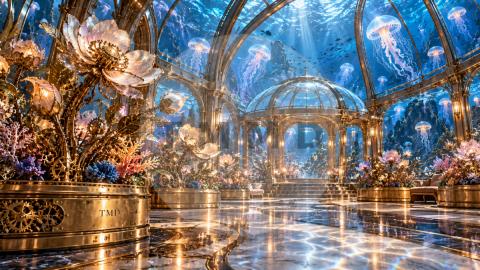 Submerged Mechanical Garden