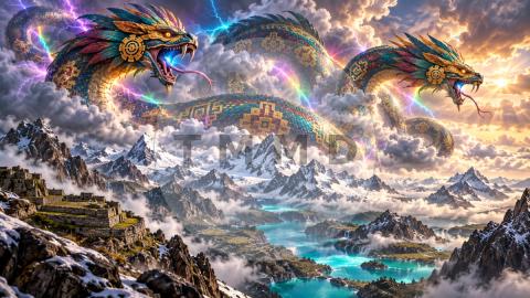 Amaru Beneath the Electric Andes