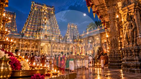 Meenakshi Amman Night Festival