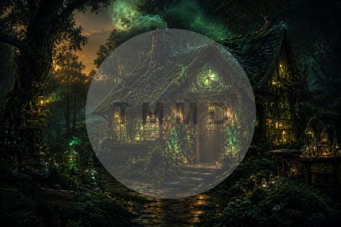 The Green Alchemist Cabin