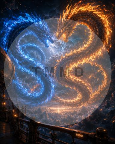 Danza de Fuego en el Cielo
