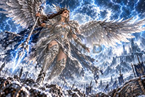 Valquiria de la Tormenta Azul / Valkyrie of the Blue Storm