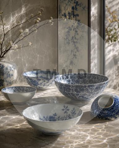 Silencio de Porcelana Azul