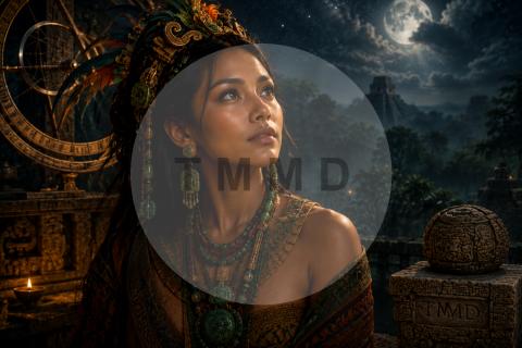 Noble maya de la selva estelar