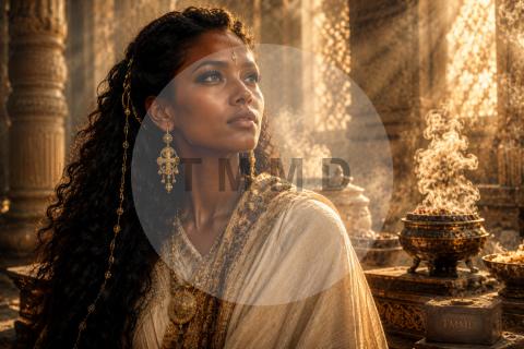 Diosa etíope del incienso solar