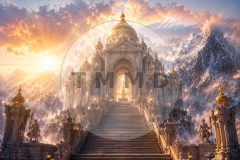 Templo del Amanecer entre Cumbres Sagradas