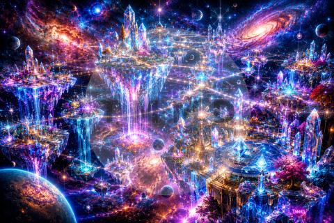 Crystalline Archipelago of the Void