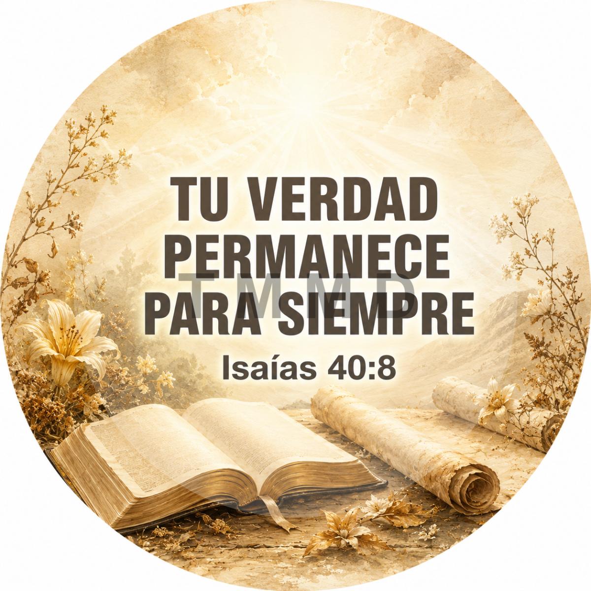 Premium bíblico circular, La Palabra de Dios, conf