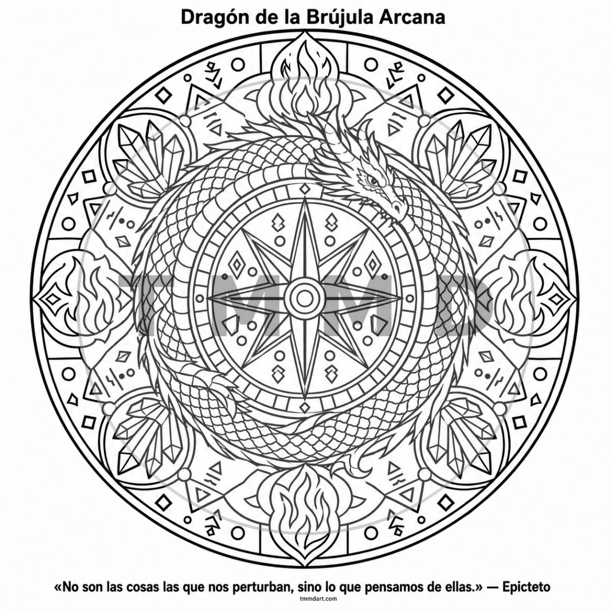 Dragón de la Brújula Arcana