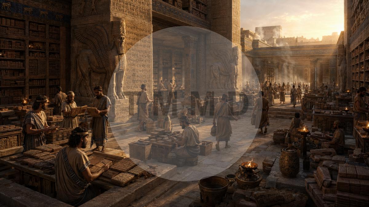 Dawn Over the Library of Nineveh