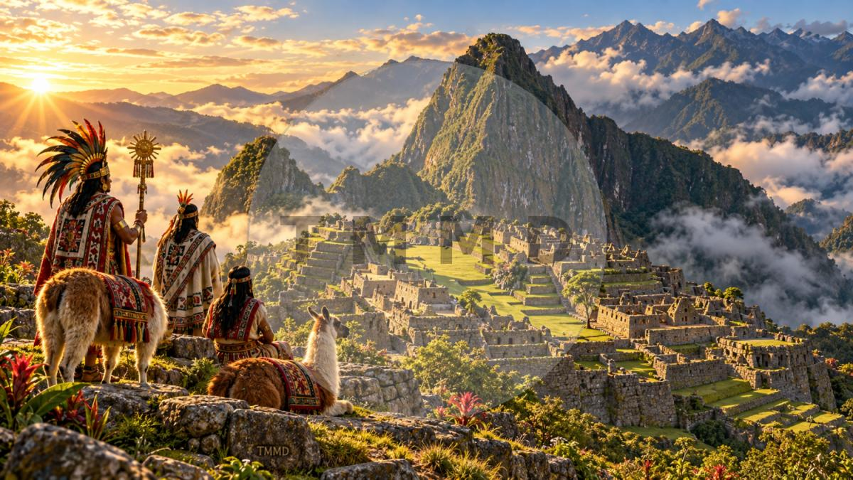 Machu Picchu Among Sacred Clouds