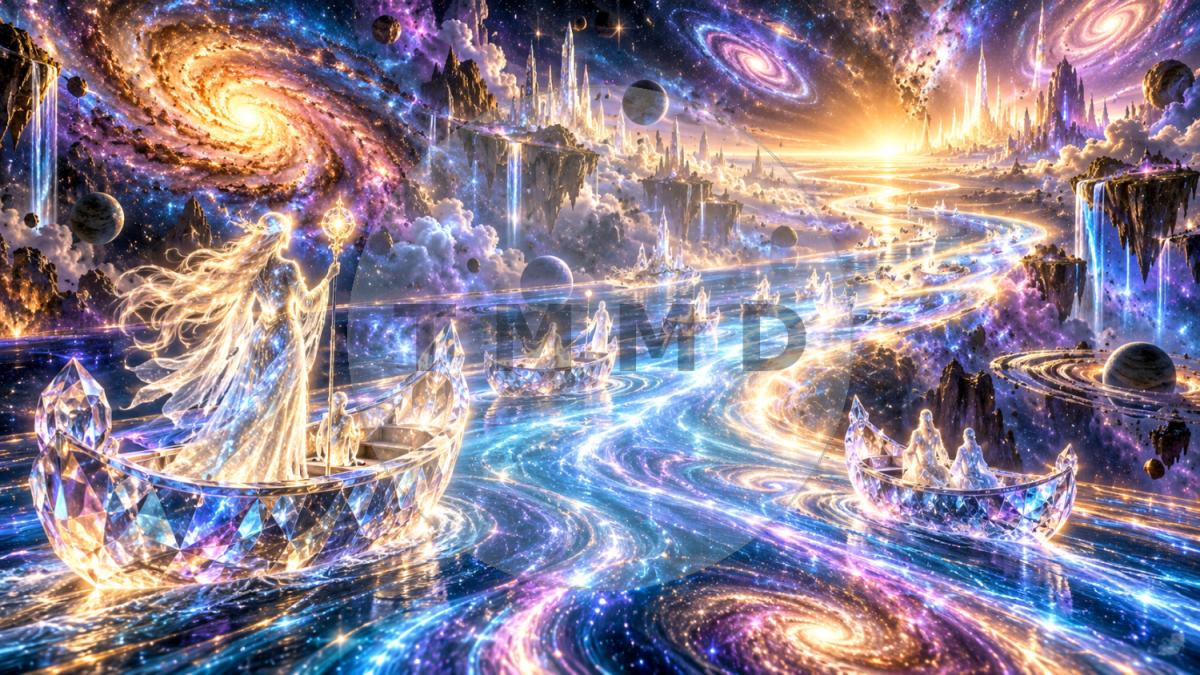 Universal River of Luminous Souls