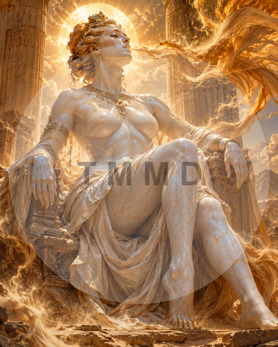 Desert Priestess Inhaling