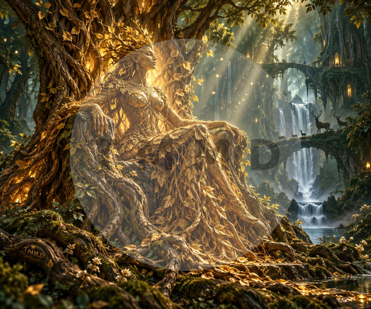 La Reina de las Raíces Doradas