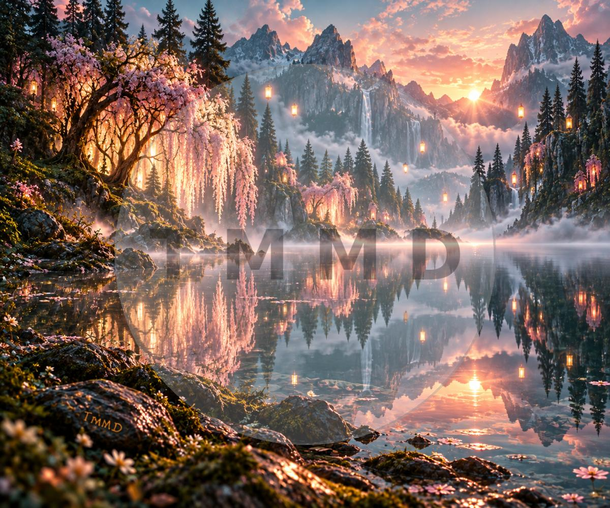 Neblina sobre el Lago Espejo