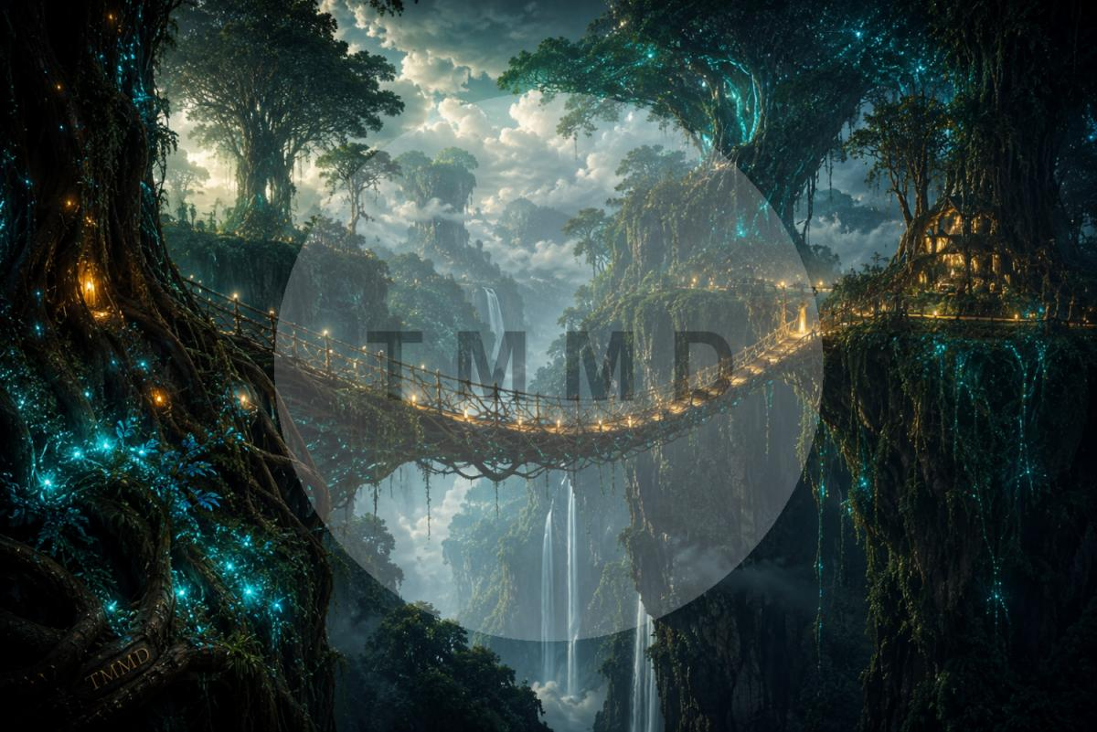 Bridge of Suspended Roots