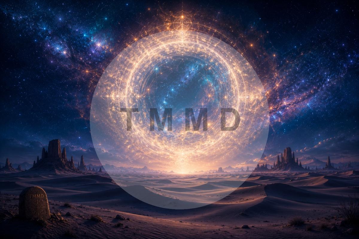 Astral Portal Above the Desert