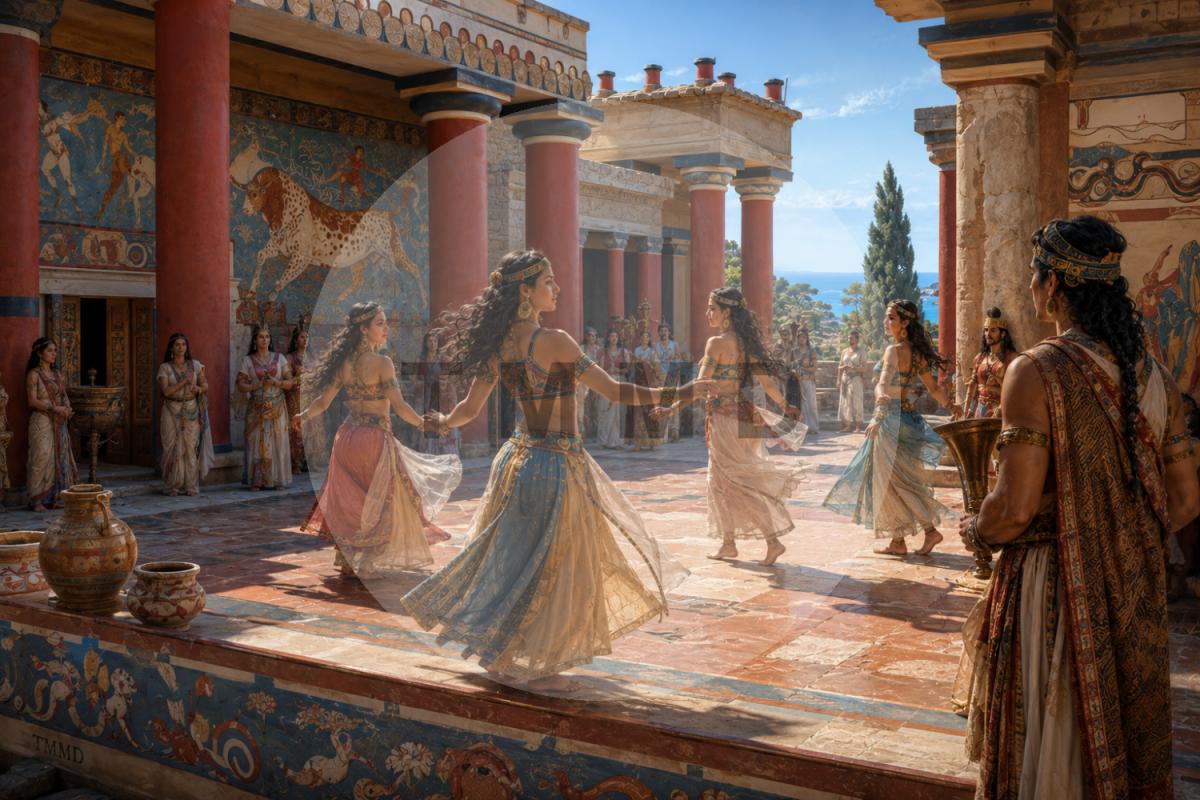 Knossos Fresco Court