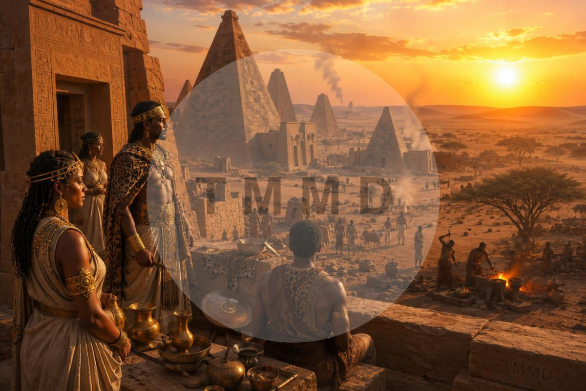 Kushite Meroe Pyramids