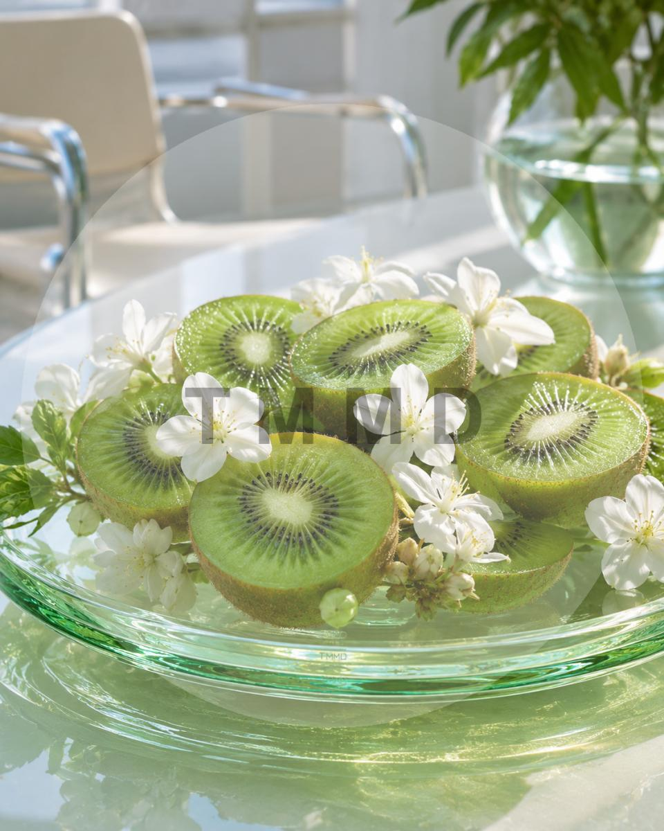 Emerald Kiwi with Jasmine Flowers