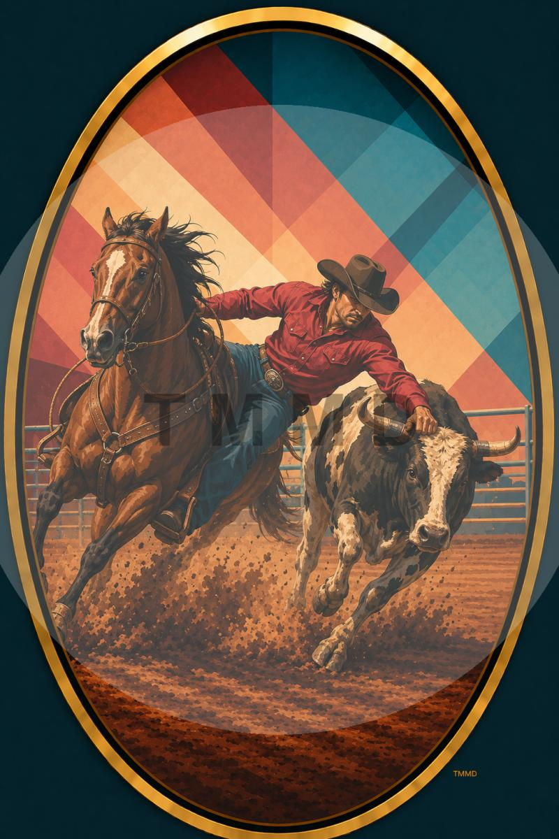 Steer Wrestling Geometry