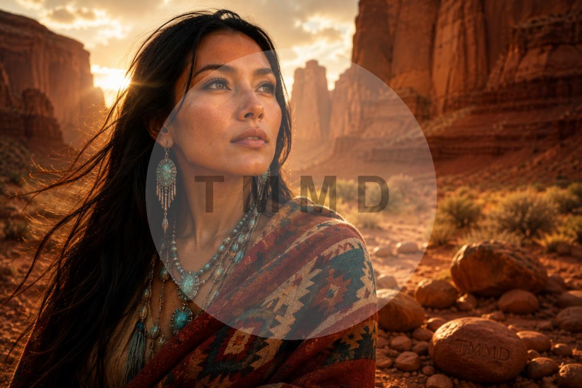 Navajo Vision of Luminous Sand