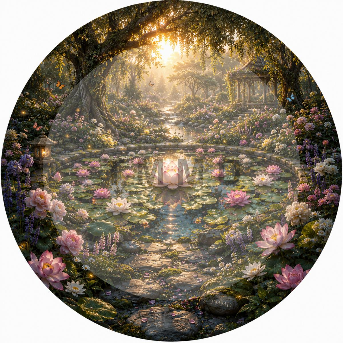 Dawn Lotus Pond of Peace